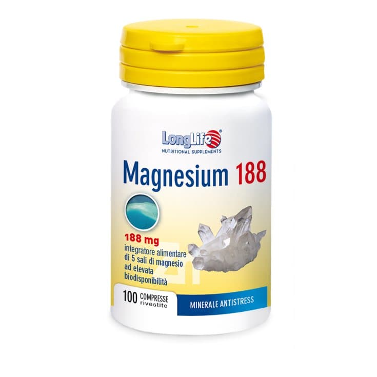 Longlife Magnésium 188 – 100 comprimés