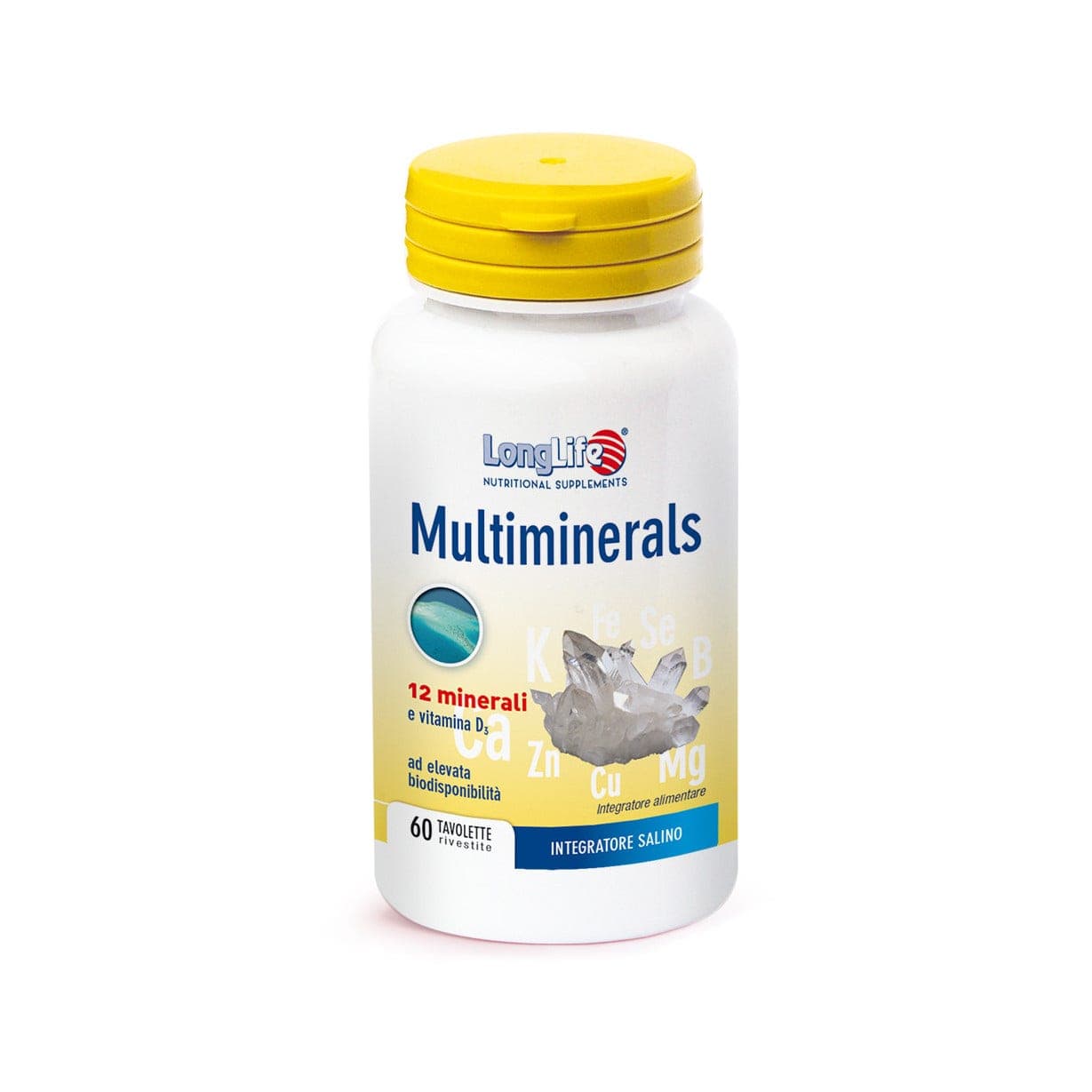 Longlife Multiminerals – 60 comprimés