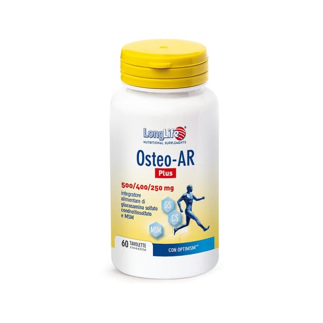 Glucosamine + Chondroïtine – 60 comprimés | Longlife Osteoar P