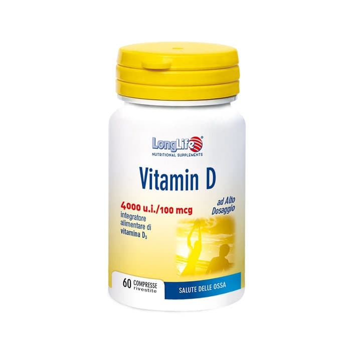 Longlife Vitamin D 4000 UI – 60 comprimés