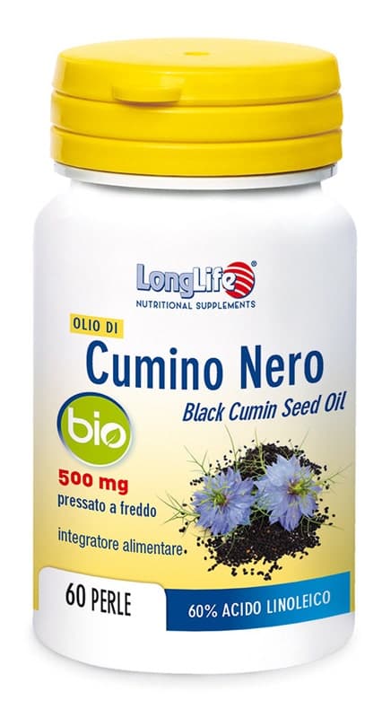 Longlife Huile de Nigelle Bio – 60 gélules