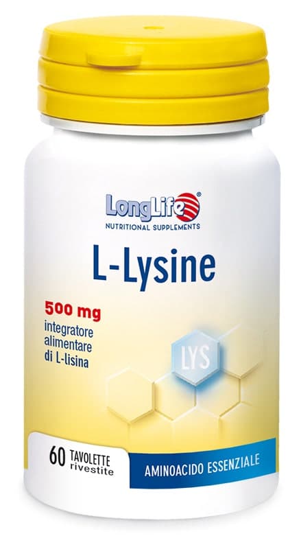 Longlife L-Lysine 500 mg – 60 Tabletten