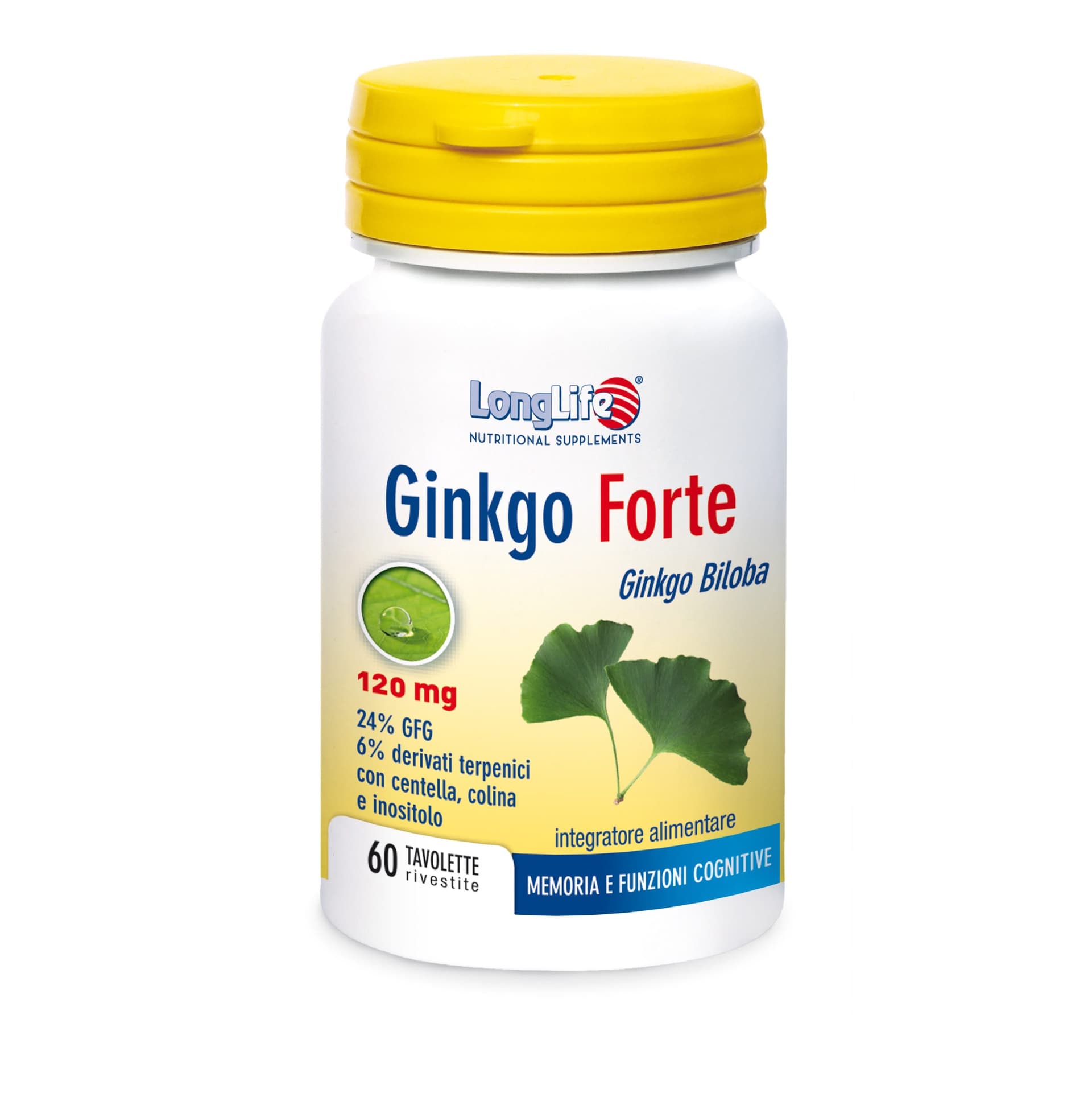 Longlife Ginkgo Forte – 60 comprimés