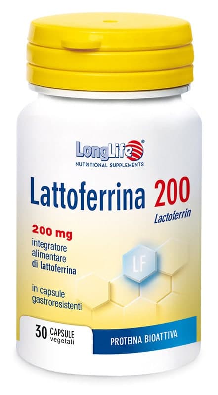 Longlife Lactoferrin 200 – 30 gélules