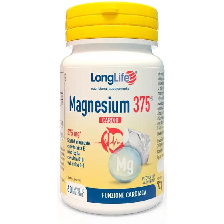 Longlife Magnésium 375 Cardio – complément