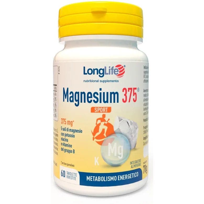 Longlife Magnesium 375 Sport – Complément alimentaire