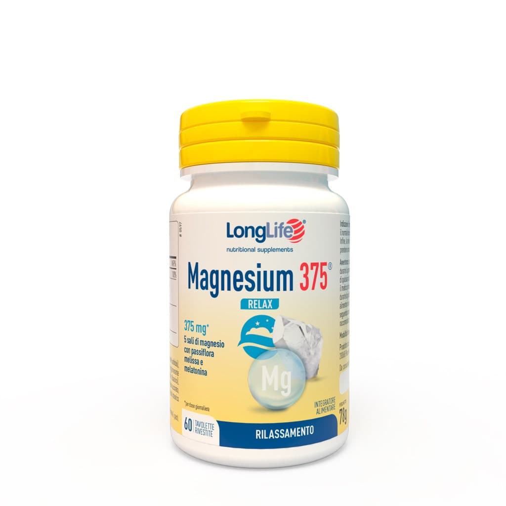 Longlife Magnesium 375 Relax – Complément alimentaire