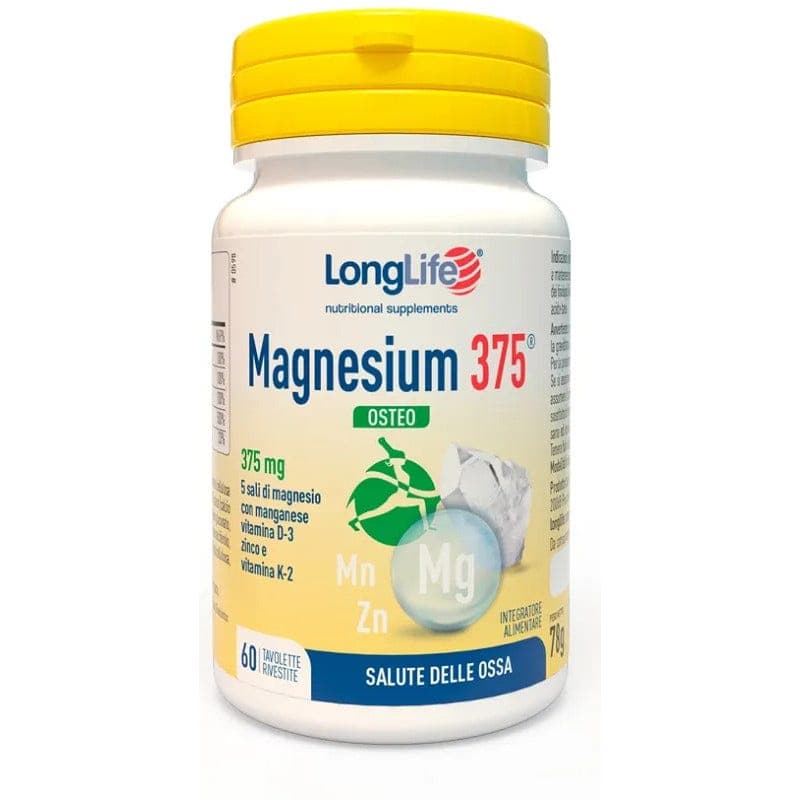 Longlife Magnésium 375 Osteo – complément