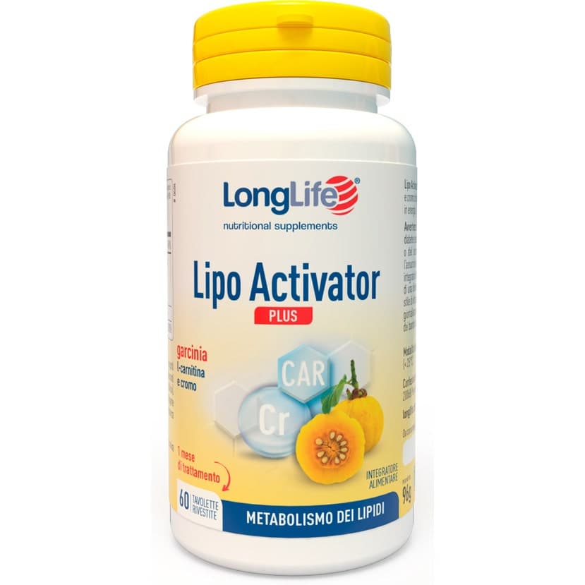 Longlife Lipo Activator – 60 comprimés