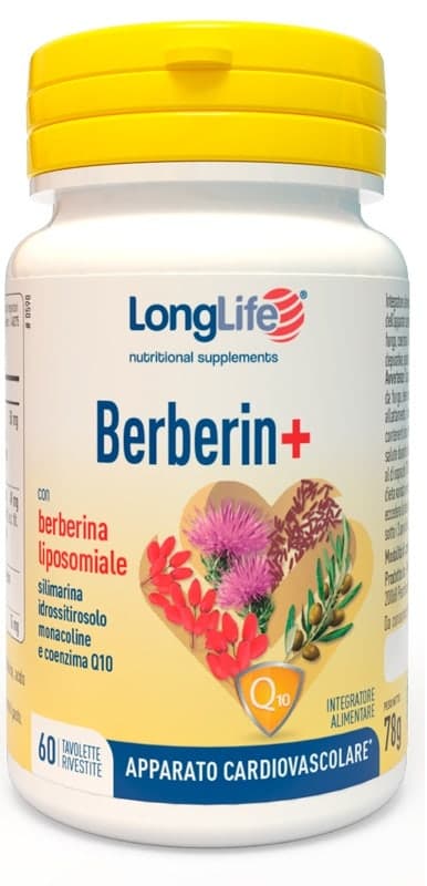 Longlife Berberin+ – 60 comprimés