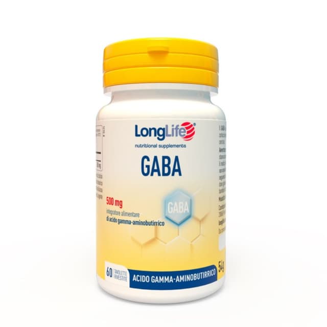 Longlife GABA 500 mg – 60 comprimés