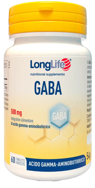 Longlife GABA 500 mg – 60 comprimés