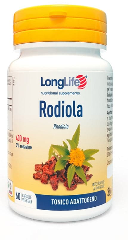 Longlife Rhodiola 3% – 400 mg gélules