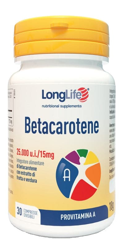 Longlife Bêta-Carotène – 30 comprimés