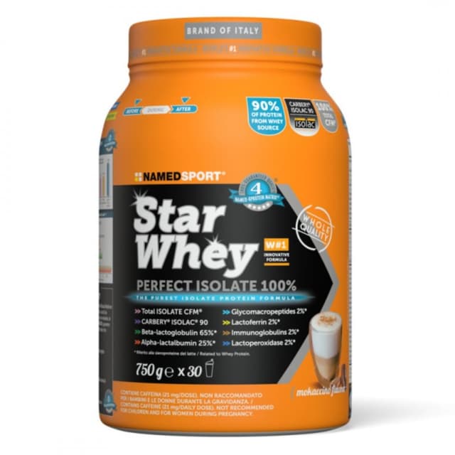 Protéines de lactosérum – 750g | Star Whey Isolate Mokka Crème