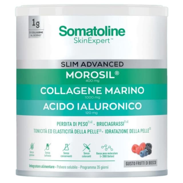 Collagène + Acide hyaluronique – 275 g | Somatoline Slim Advanced