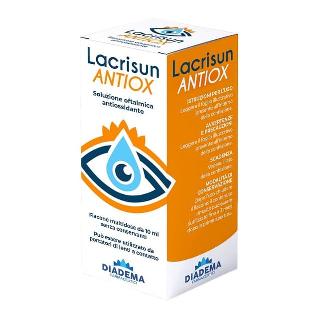 Lacrisun Antiox – Gouttes oculaires 10 ml