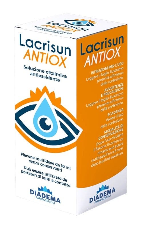 Lacrisun Antiox – Gouttes oculaires 10 ml