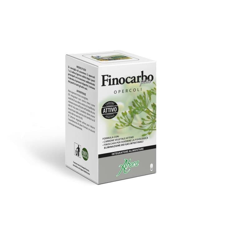 Finocarbo Plus 50 gélules – Aboca