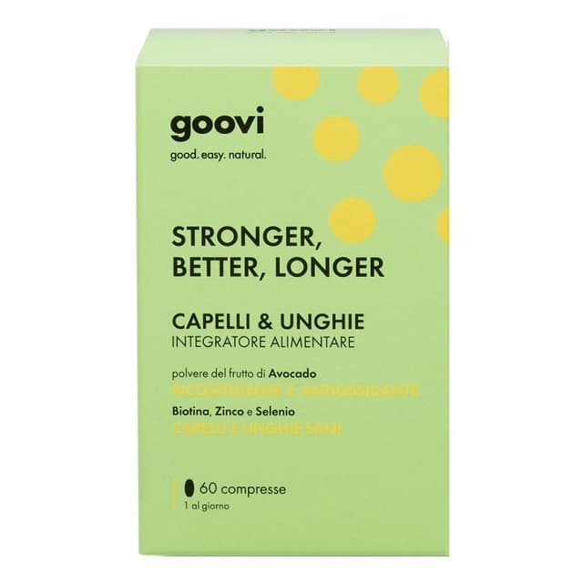 Biotine – 60 comprimés | GOOVI Complément alimentaire Ongles