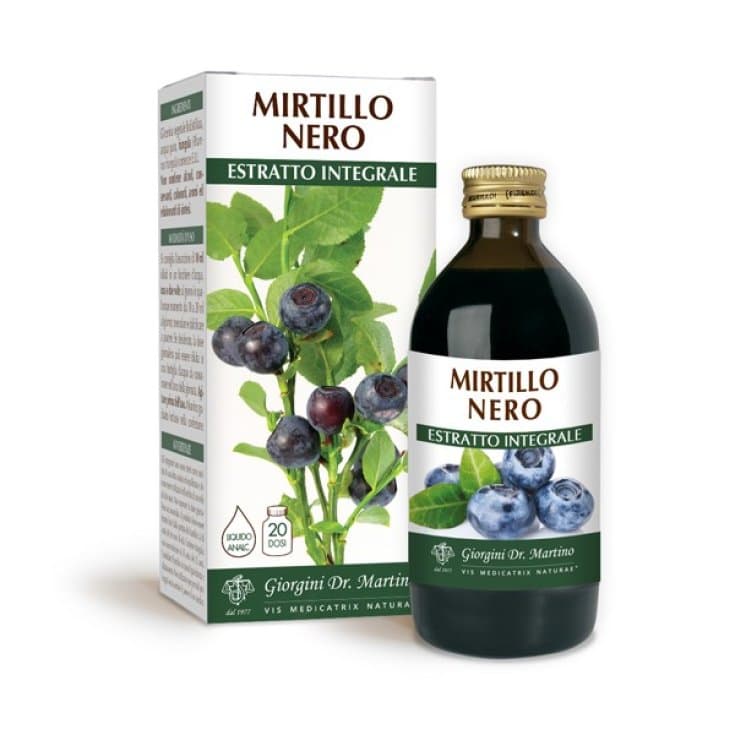 Extrait de Myrtille Noire – 200 ml de jus