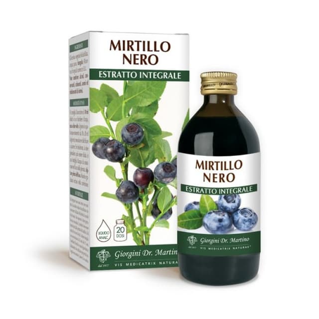 Extrait de Myrtille Noire – 200 ml de jus