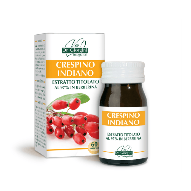 Berbérine 200 mg – 60 pastilles | Crespino Ind