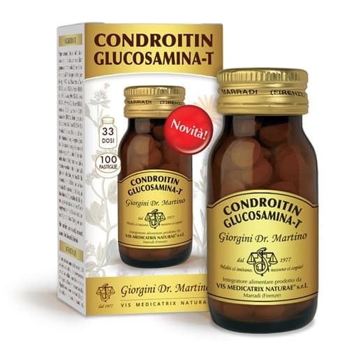 Chondroïtine + Glucosamine – 100 comprimés | Dr. Giorgini Condroitin Glucosamina-T