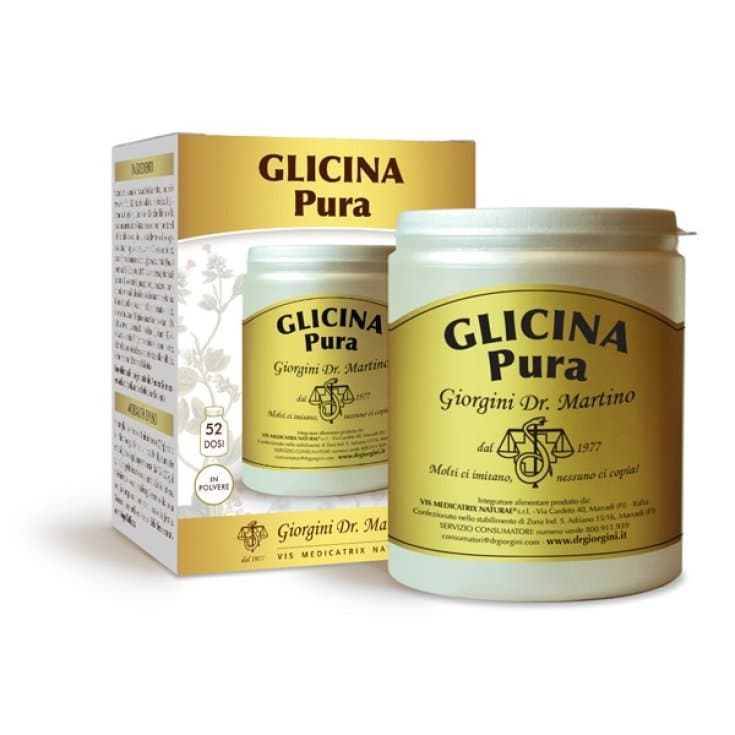 Glicina Pura – Poudre soluble 250 g