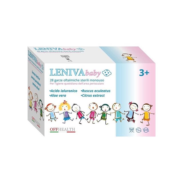 Leniva Baby Compresses oculaires stériles – 28 pièces