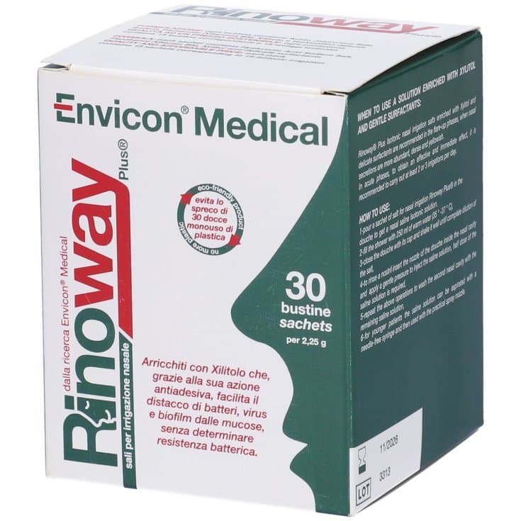 Rinoway Plus – 30 Beutel isotonische Salze