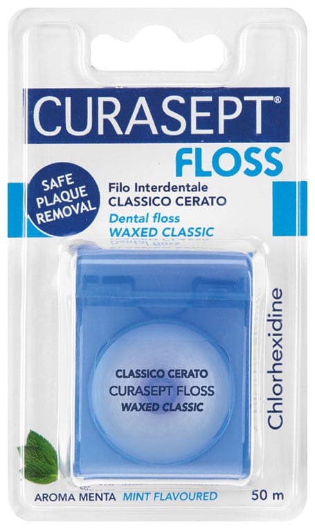 Curasept Klassik Floss – Fil dentaire avec Chlorhexidine