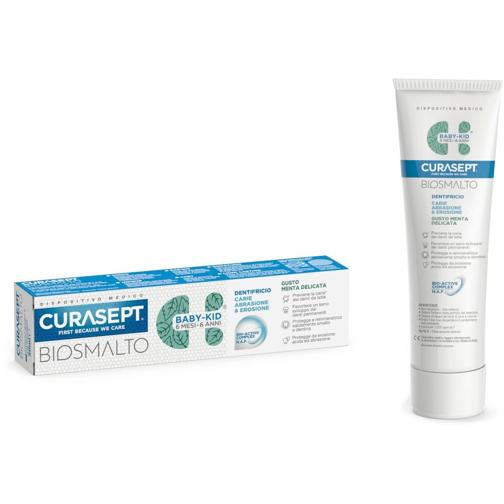 Curasept Biosmalto BB-Kid Mint Dentifrice