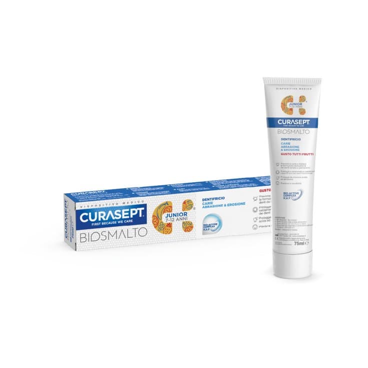Curasept Biosmalto Dent Junior – Dentifrice enfant