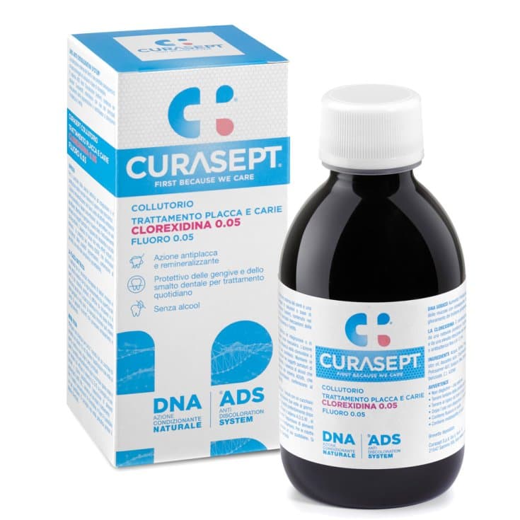 Curasept Bain de bouche 0,05% – 200 ml
