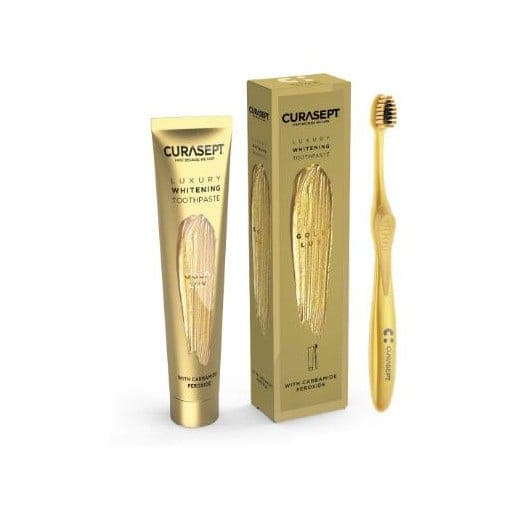 Curasept Gold Lux – Dentifrice + Brosse à Dents