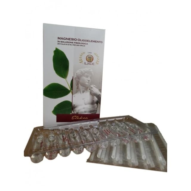 Magnesium Oligoélément – 20 ampoules buvables de 2 ml