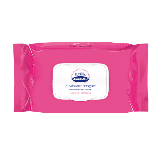Euphidra Amidomio Salviette Detergenti – 72 Tücher