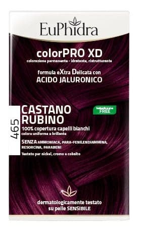 Euphidra Colorpro XD 465 Châtain Roux – Coloration pour Cheveux