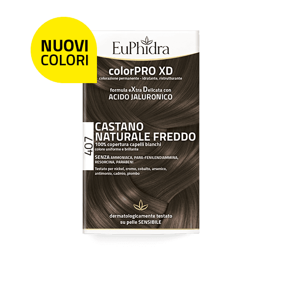 Euphidra Colorpro XD 407 Châtain foncé – Coloration capillaire