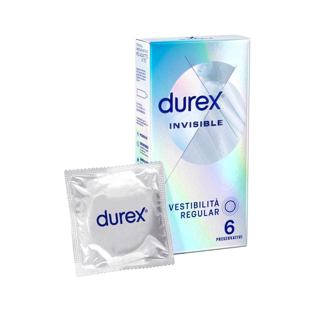 Durex Profil Invisible – 6 préservatifs