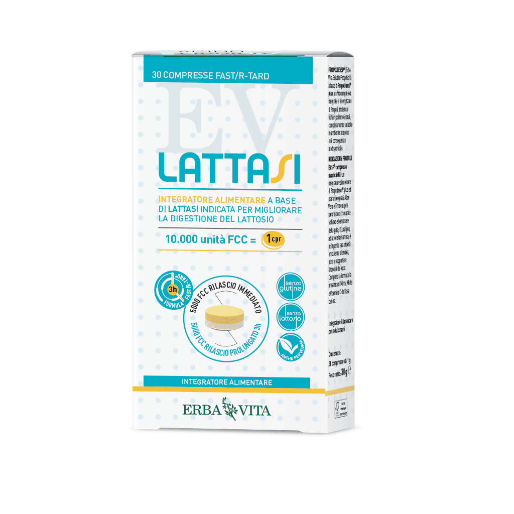 Lactase Erba Vita – 30 comprimés