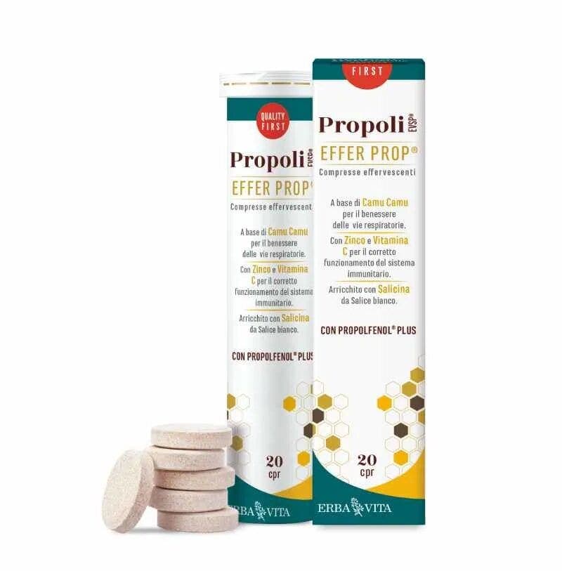 Propoli EVSP Effervescent – 20 comprimés