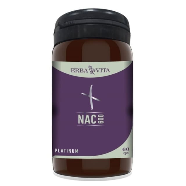 N-acétylcystéine – 60 gélules | Erba Vita NAC 600