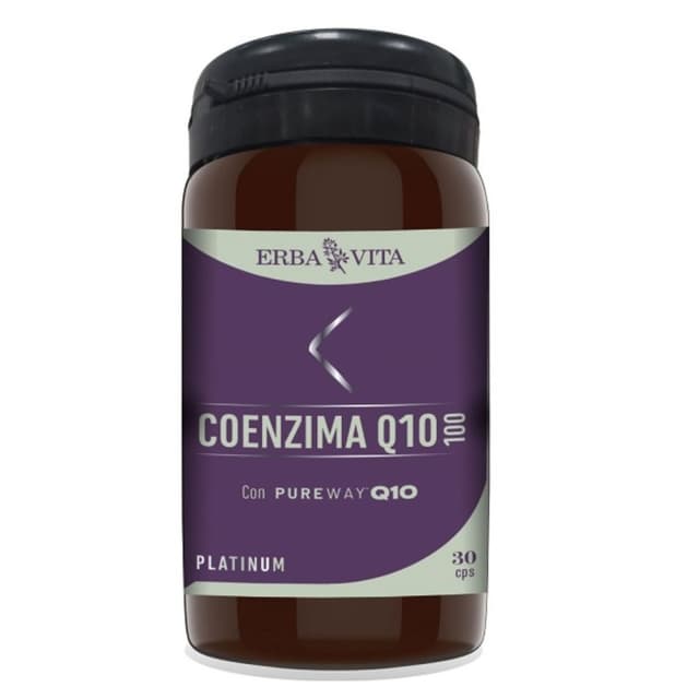 Coenzyme Q10 100 – 30 gélules | Erba Vita