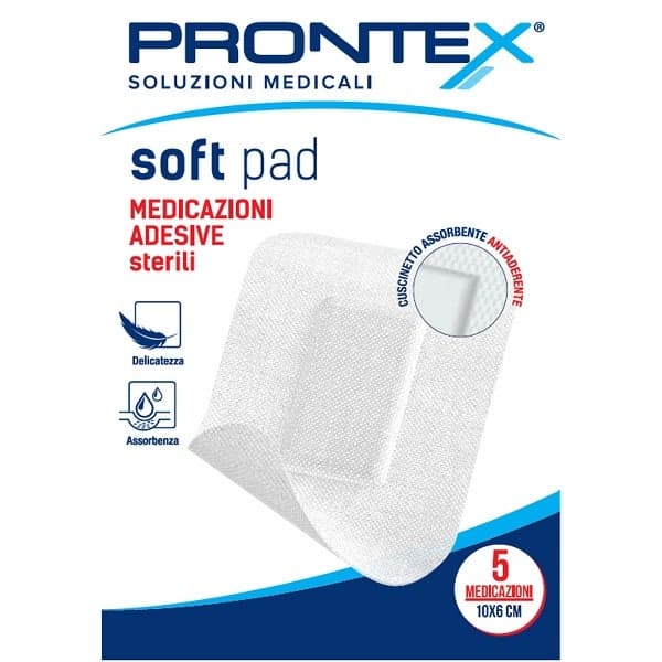 Prontex Soft Pad Medic 10x6 – Pansements Stériles