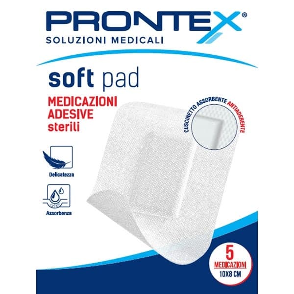 Prontex Soft Pad Medic 10x8 – 10 Pansements