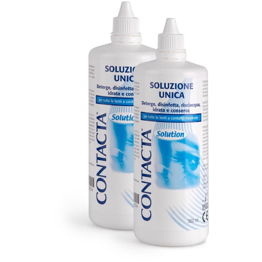Contacta Unica Plus Solution isotonique – 2x360 ml