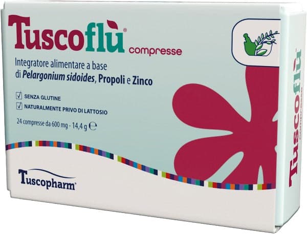 Zinc + Propolis – 24 comprimés | Tuscoflu