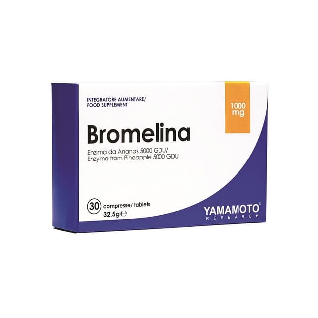 Broméline – 30 comprimés | Yamamoto R Bromelina